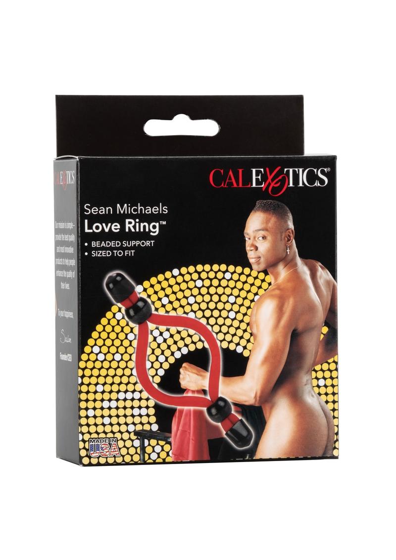 Sean Michaels Love Ring  Beaded Support Cock