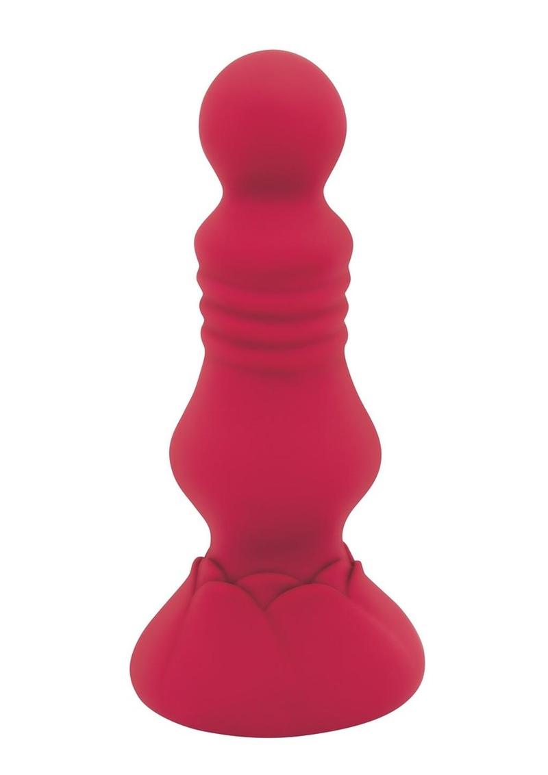 Secret Kisses Floret Rechargeable Vibrating Butt Plug