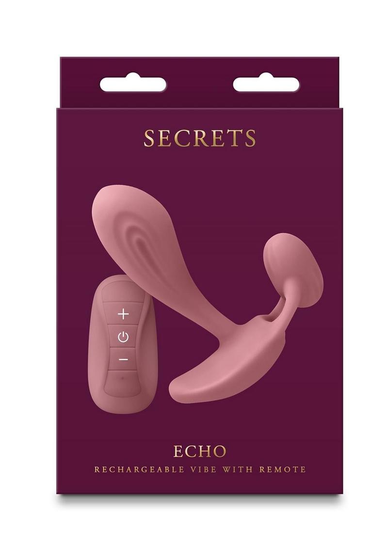 Secrets Echo Rechargeable Remote Control Vibrator