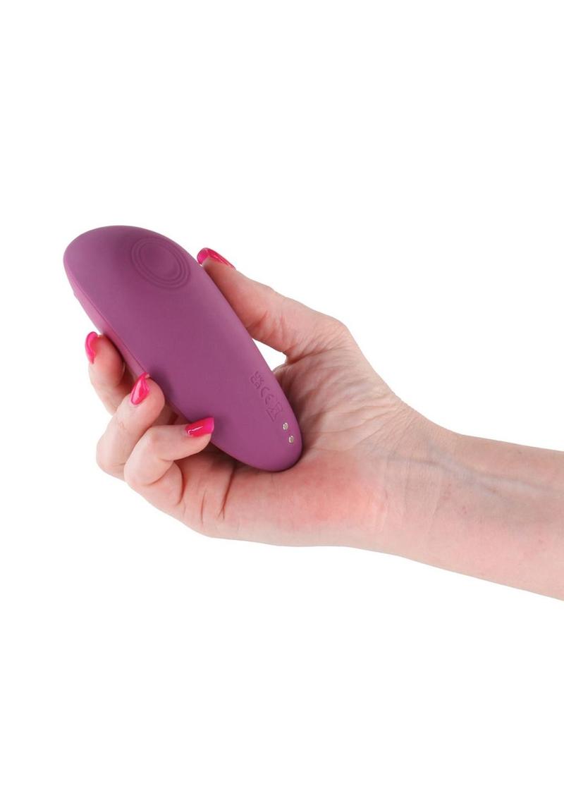 Secrets Juniper Silicone Throbbing Vibrator