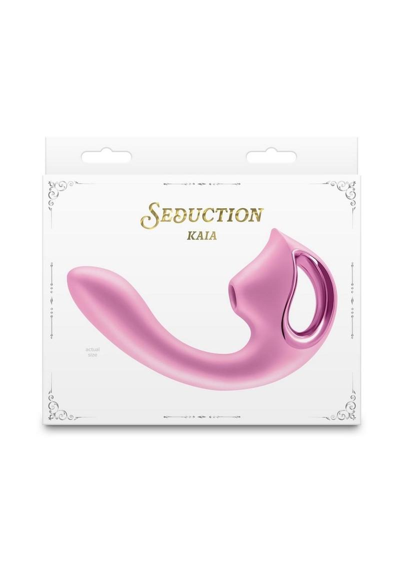 Seduction Kaia Rechargeable Silicone Dual Vibrator