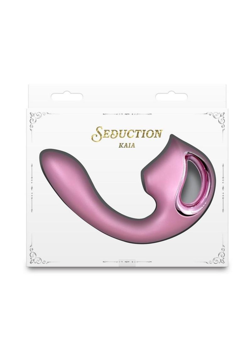 Seduction Kaia Rechargeable Silicone Dual Vibrator