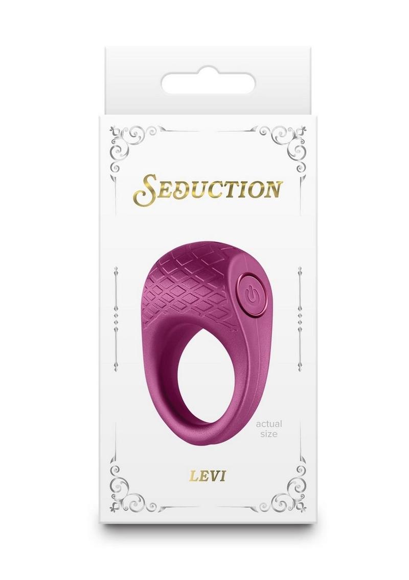 Seduction Levi Rechargeable Silicone Cock Ring