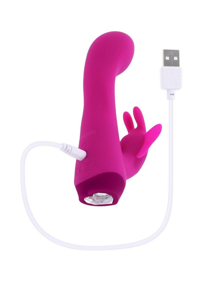 Selopa Butterfly Love Rechargeable Silicone Rabbit Vibrator