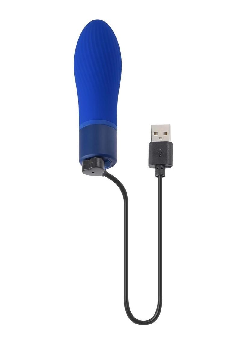 Selopa Cobalt Cutie Rechargeable Bullet Vibrator - Blue