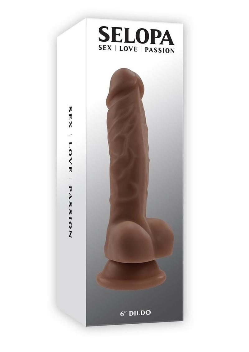 Selopa Realistic Vanilla Dildo with Suction Base