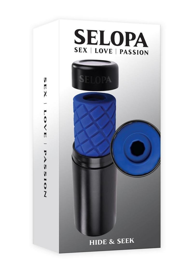 Selopa Hide And Seek Stroker Textured Silicone Masturbator
