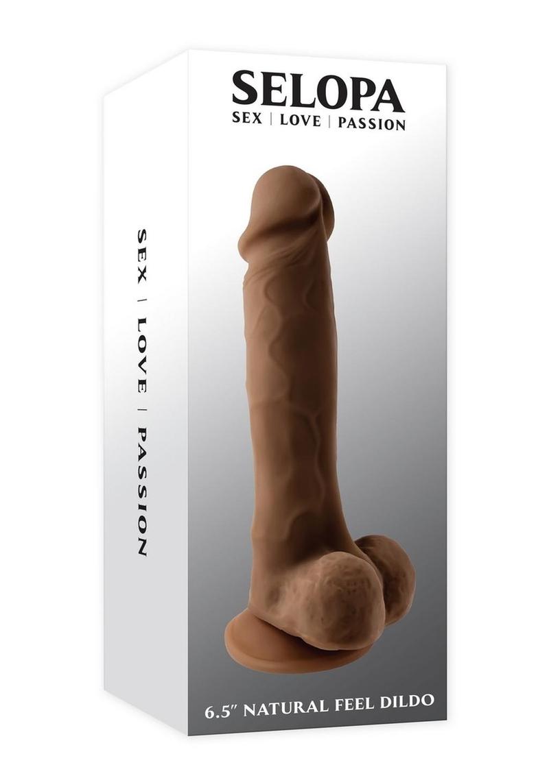 Selopa 6.5" Natural Feel Dildo With Balls