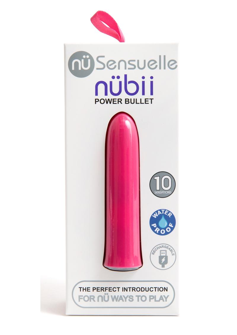 Nu Sensuelle Nubii Power Bullet Rechargeable Vibrator