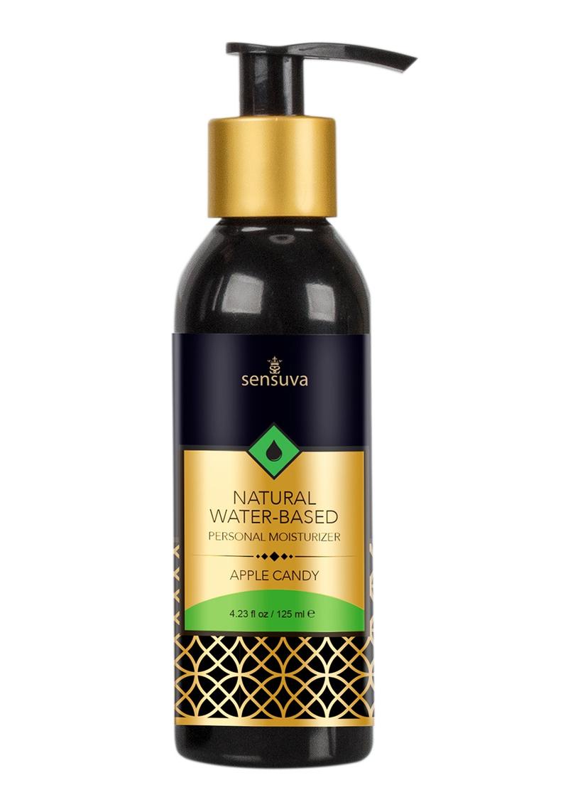 Sensuva Natural Water Based Apple Candy Flavored Lubricant