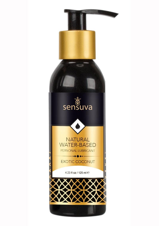 Sensuva Natural Water Based Personal Lubricant Exotic Coconut
