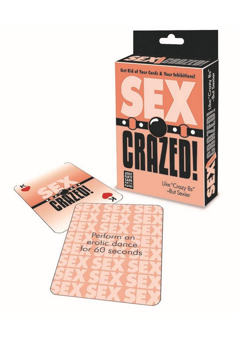 Adult Couples Card Game Like Crazy Sex Crazed