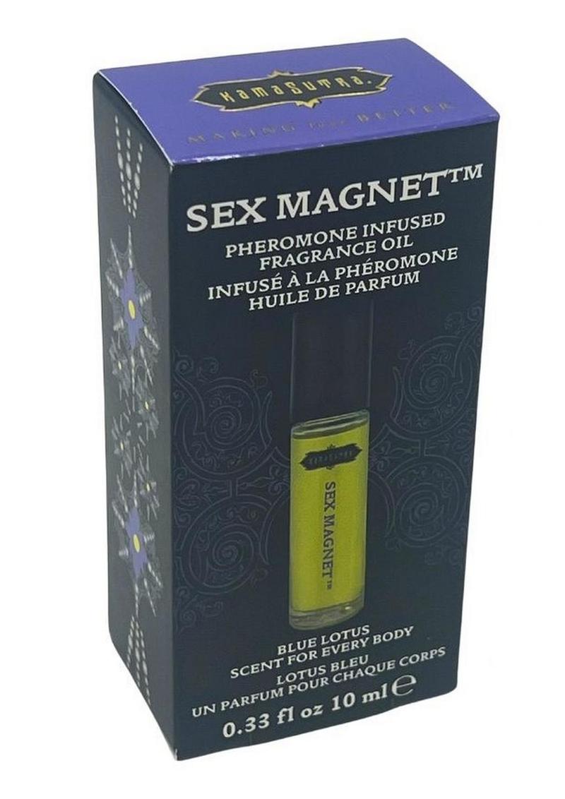 Kama Sutra Sex Magnet Blue Lotus Pheromone Fragrance Oil Roll-On
