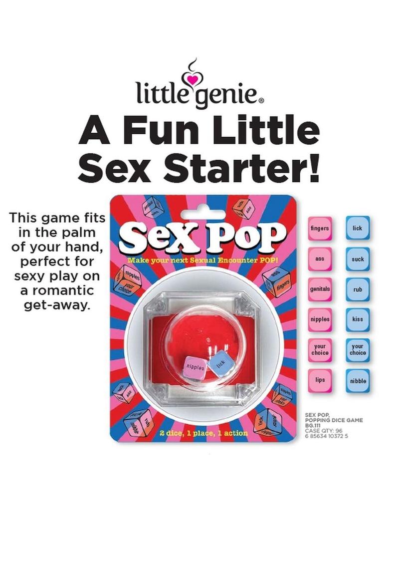 Sex Pop Exciting Dice Game