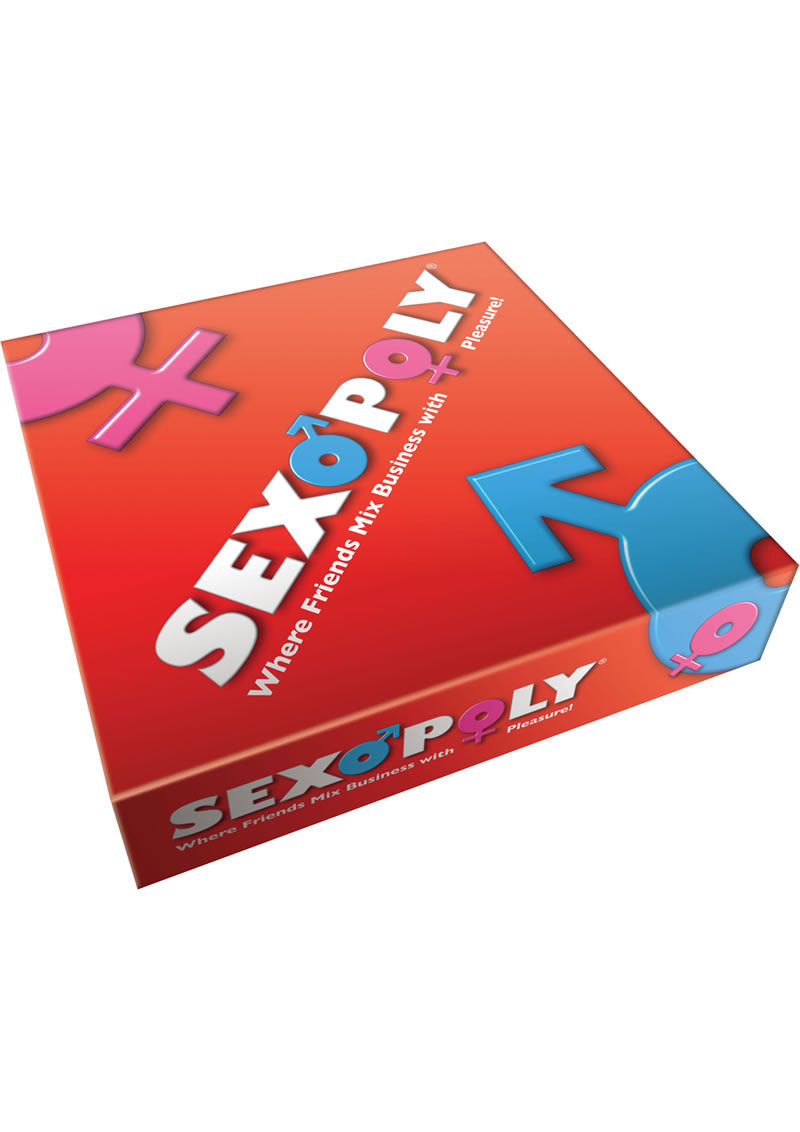 Sexopoly Board Game Fun Adult Party Game