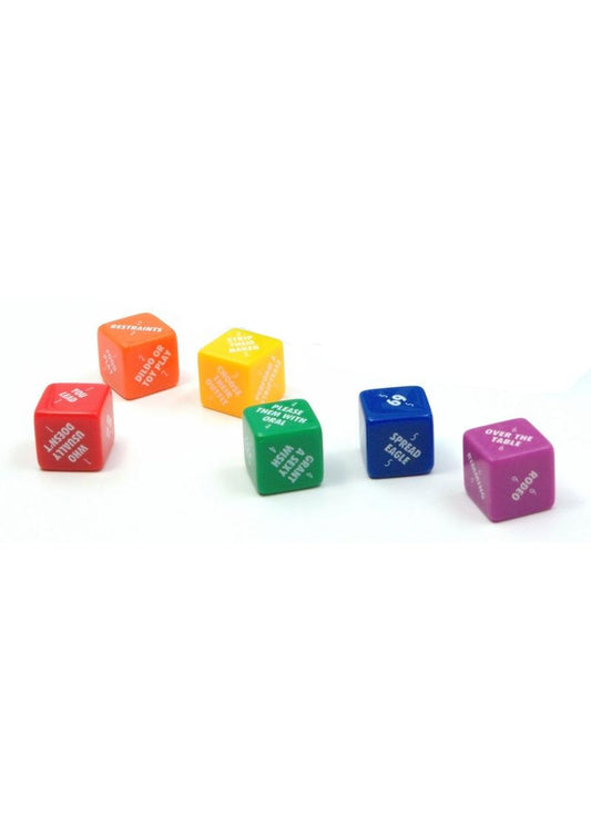 SEXY6 Pride Edition Dice Game Fun for Couples