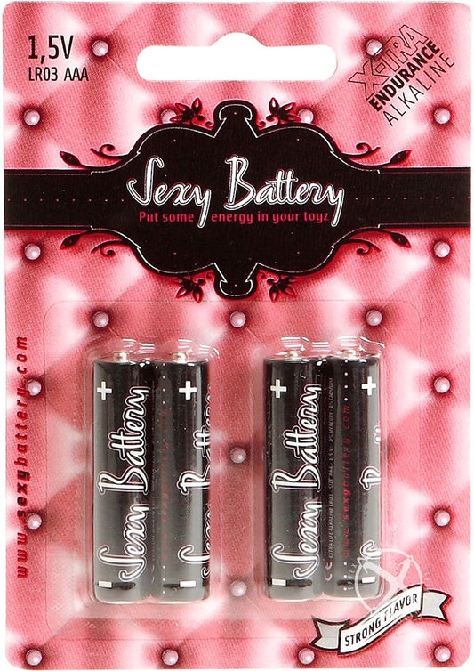 Sexy Battery Xtra Endurance AAA Alkaline Batteries