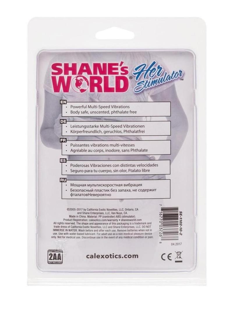 Shane's World Her Stimulator Vibro Bullet
