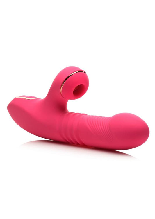Shegasm Pro-Thrust Thrusting Suction Rabbit Vibrator