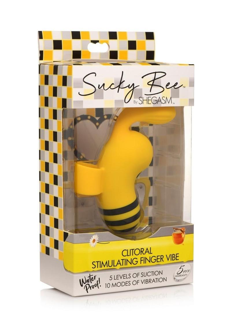 Sucky Bee  Clitoral Rechargeable Stimulating Finger Vibe