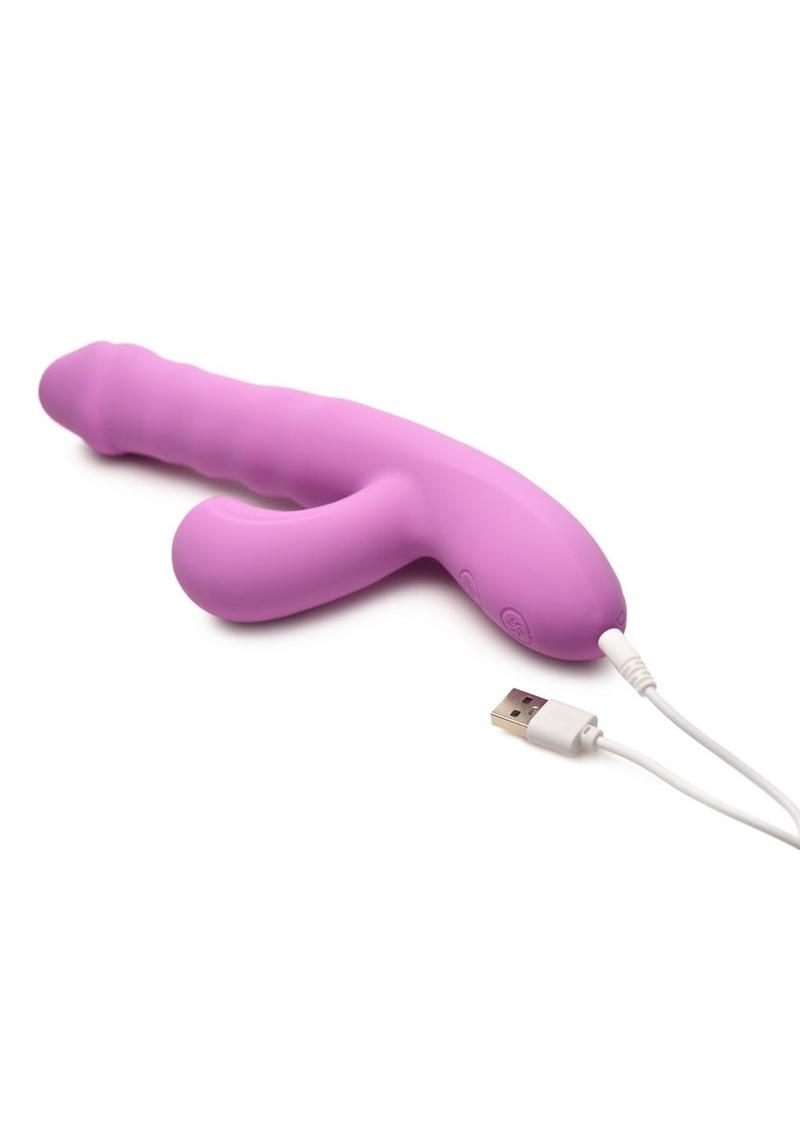 SheGasm Thrust Wave Thrusting & Sucking Rabbit Vibrator