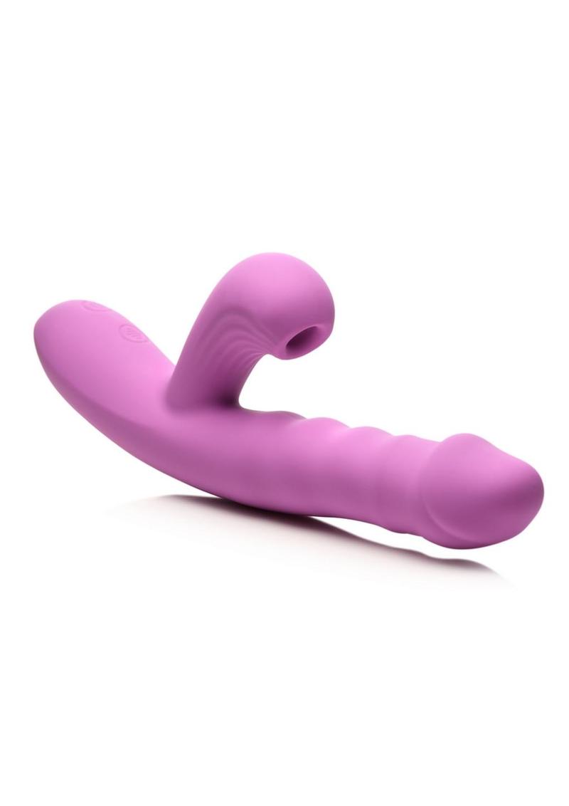 SheGasm Thrust Wave Thrusting & Sucking Rabbit Vibrator