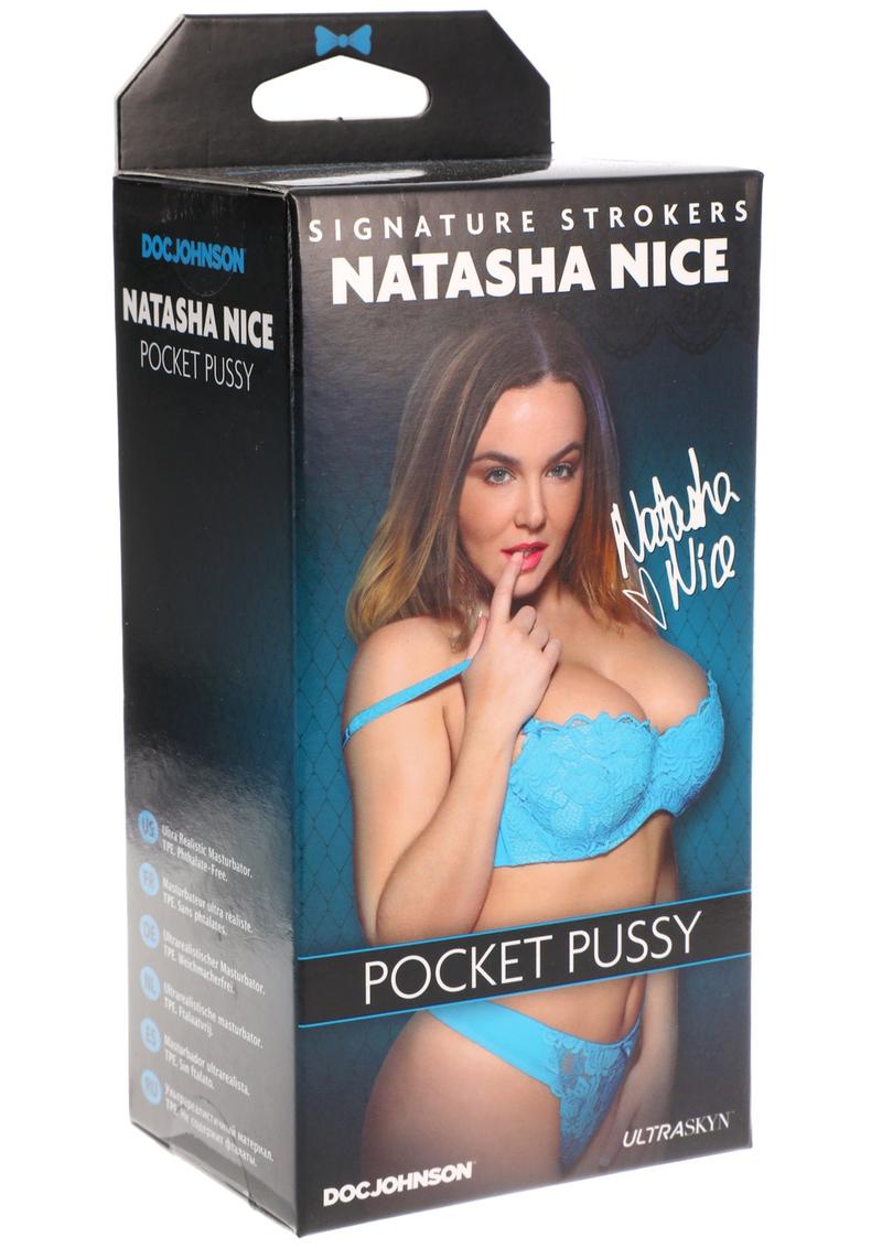 Natasha Nice Signature Stroker ULTRASKYN Pocket Pussy
