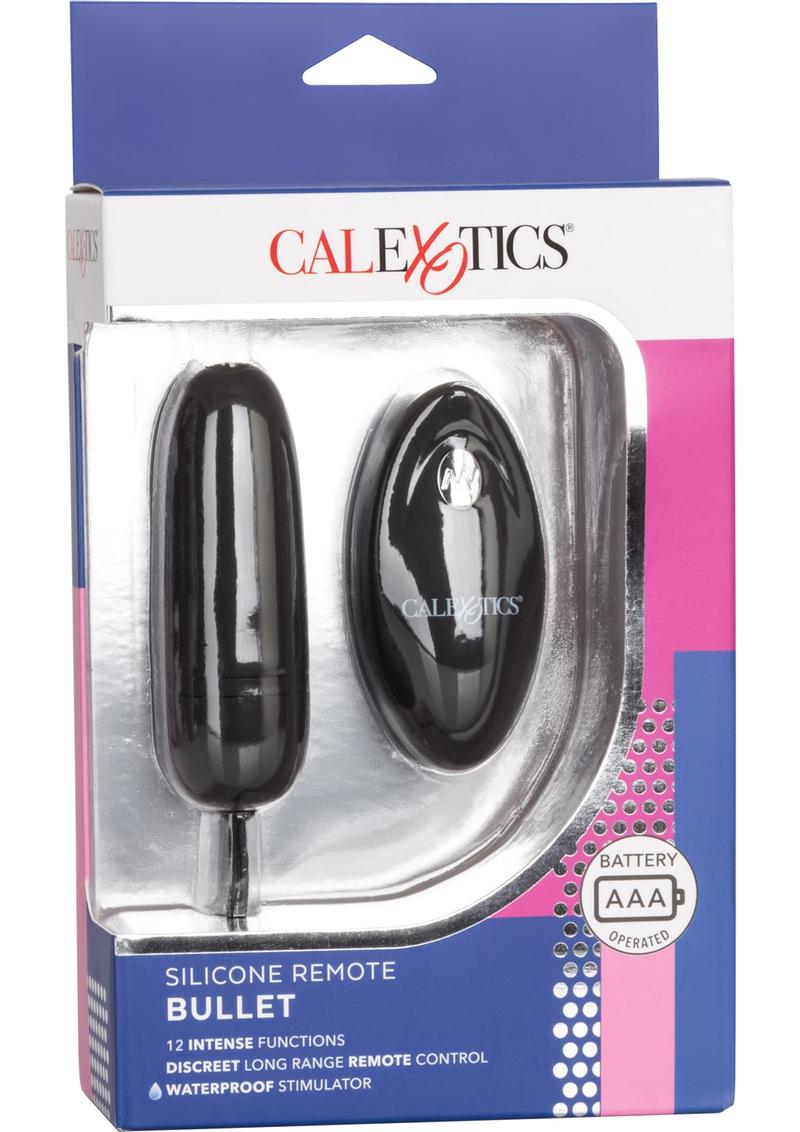 Silicone Bullet With Remote Control Vibrators