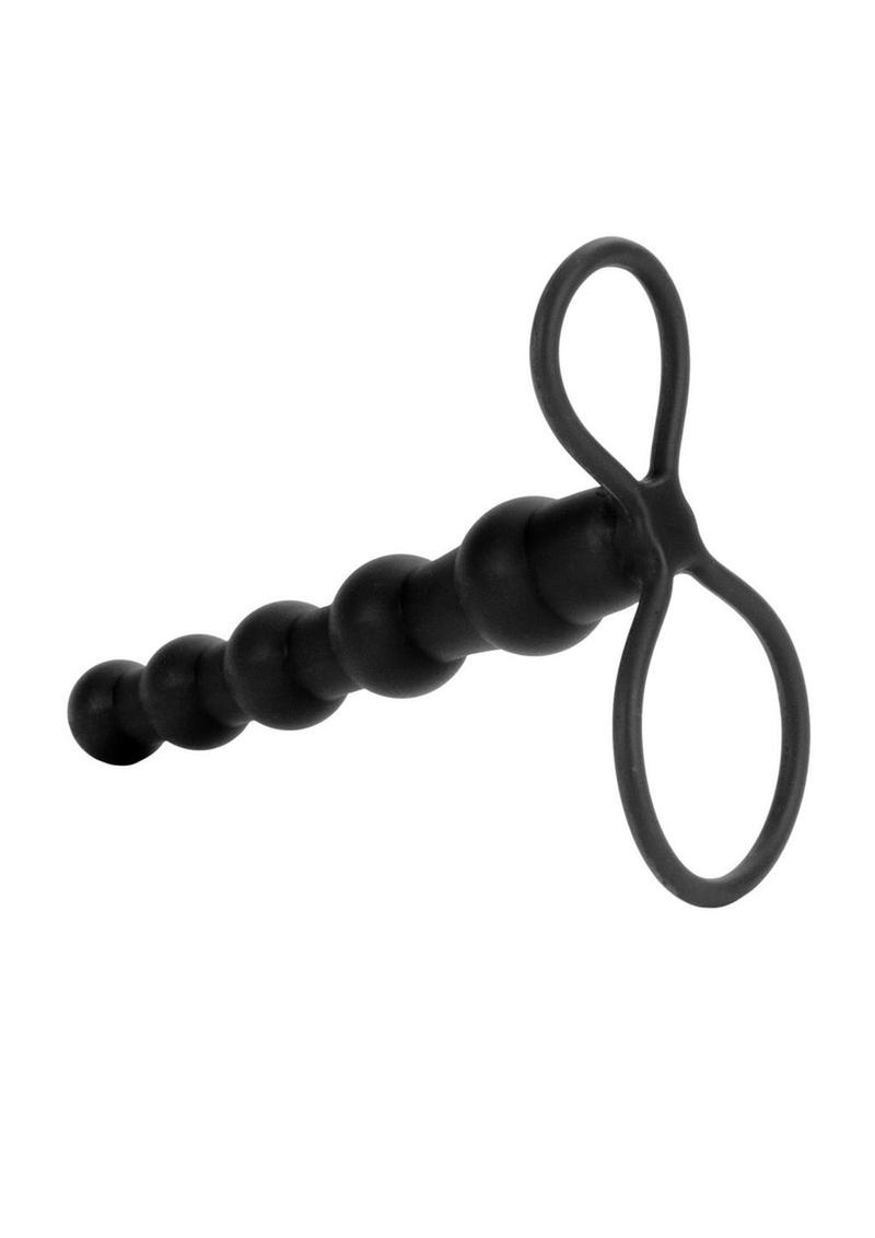 CalExotics Silicone Love Rider Beaded Dual Penetrator