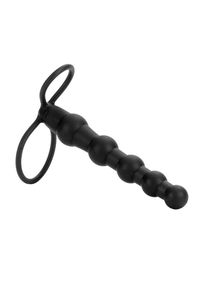 CalExotics Silicone Love Rider Beaded Dual Penetrator