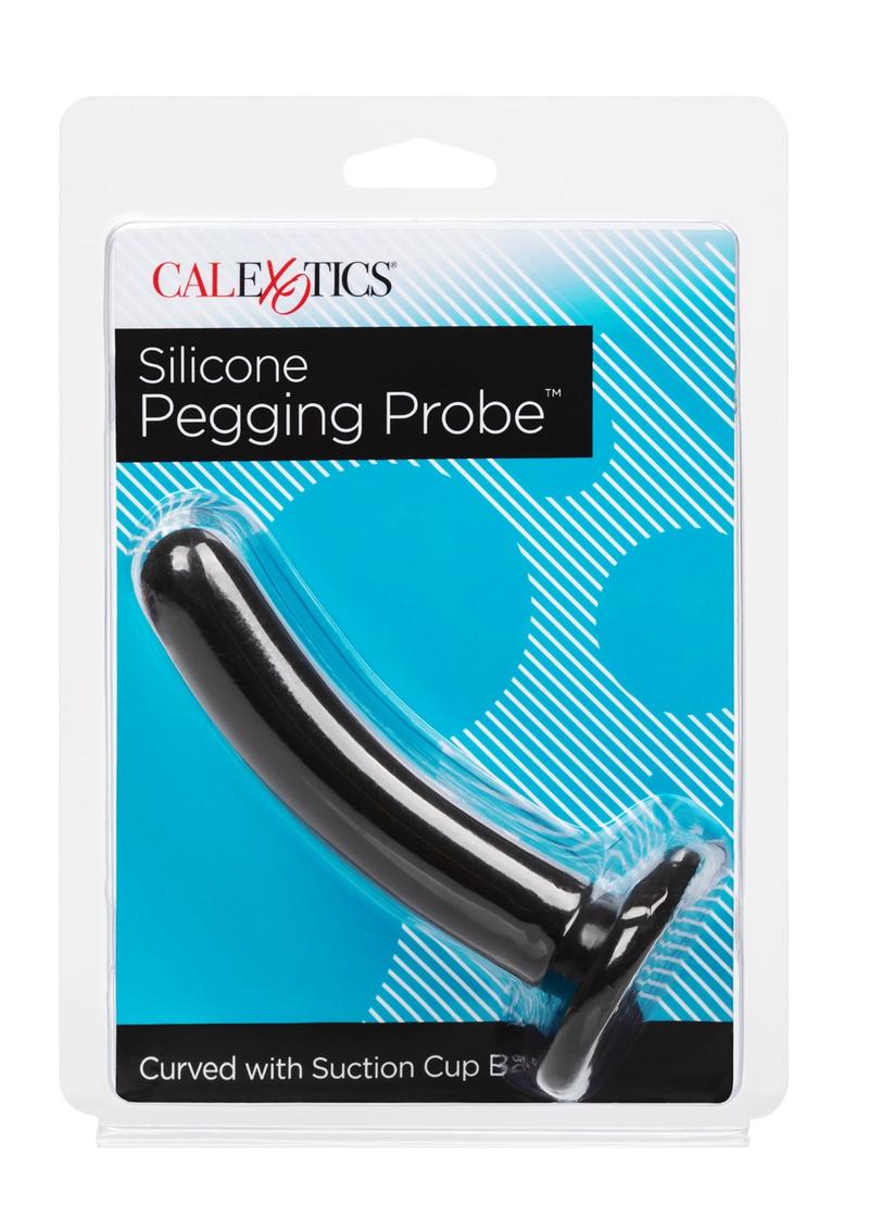 CalExotics Silicone Pegging Probe Curved Butt Plug