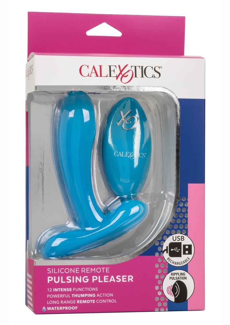Silicone Pulsing Pleaser Rechargeable Remote Control Vibrators