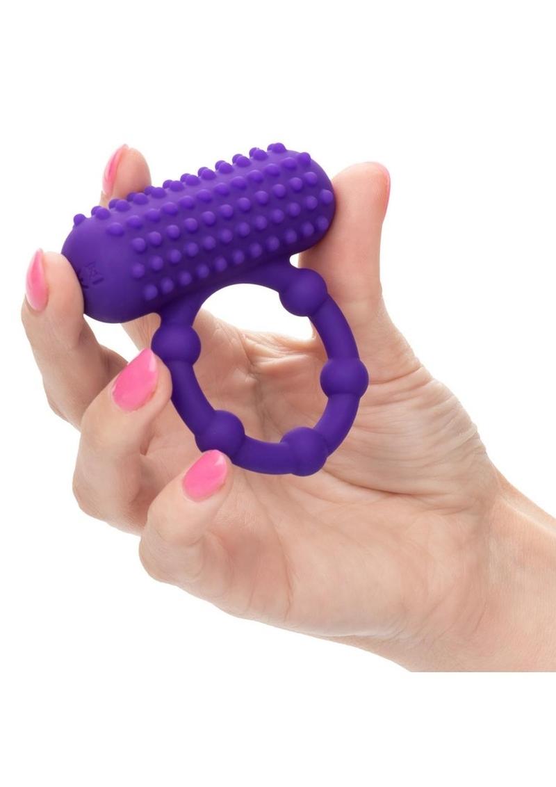 Calexotics Silicone Rechargeable 5 Bead Maximus Ring