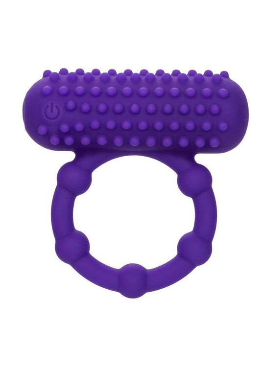 Calexotics Silicone Rechargeable 5 Bead Maximus Ring