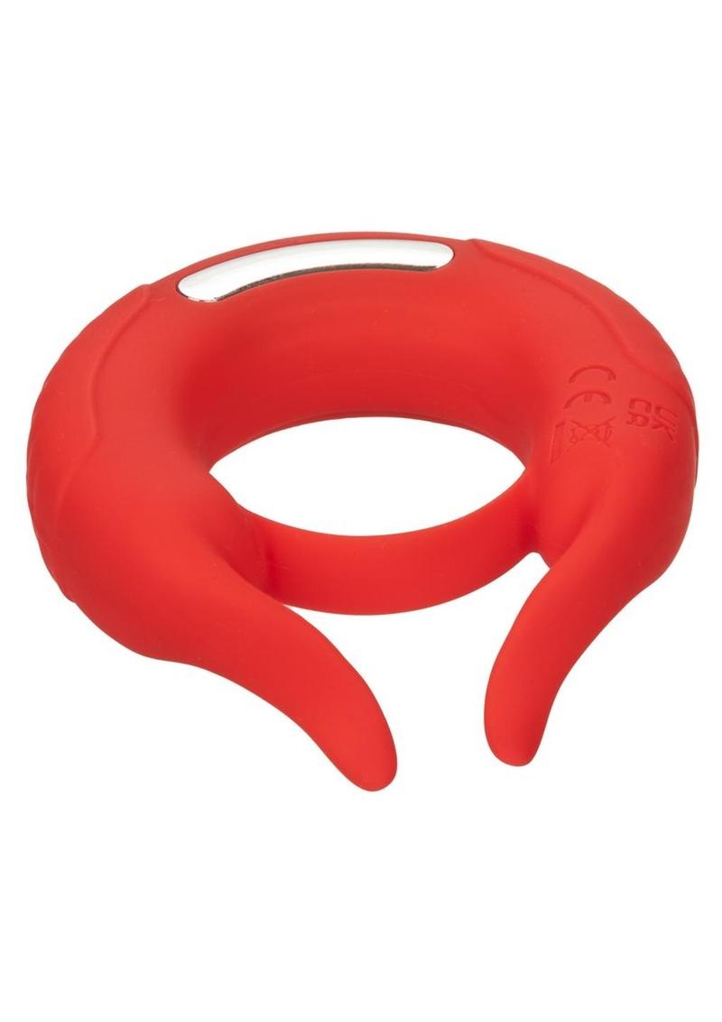 Calexotics Silicone Rechargeable Taurus Vibrating Enhancer Ring