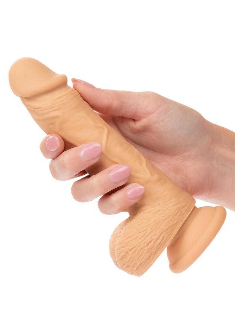 CalExotics Studs Dual Density Silicone Dildo 6.25 Inch Realistic Cock