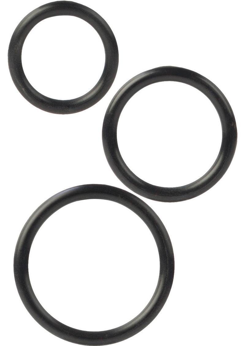 CalExotics Silicone Support Rings Set of 3 Silicone