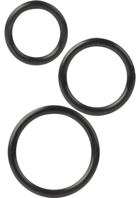 CalExotics Silicone Support Rings Set of 3 Silicone