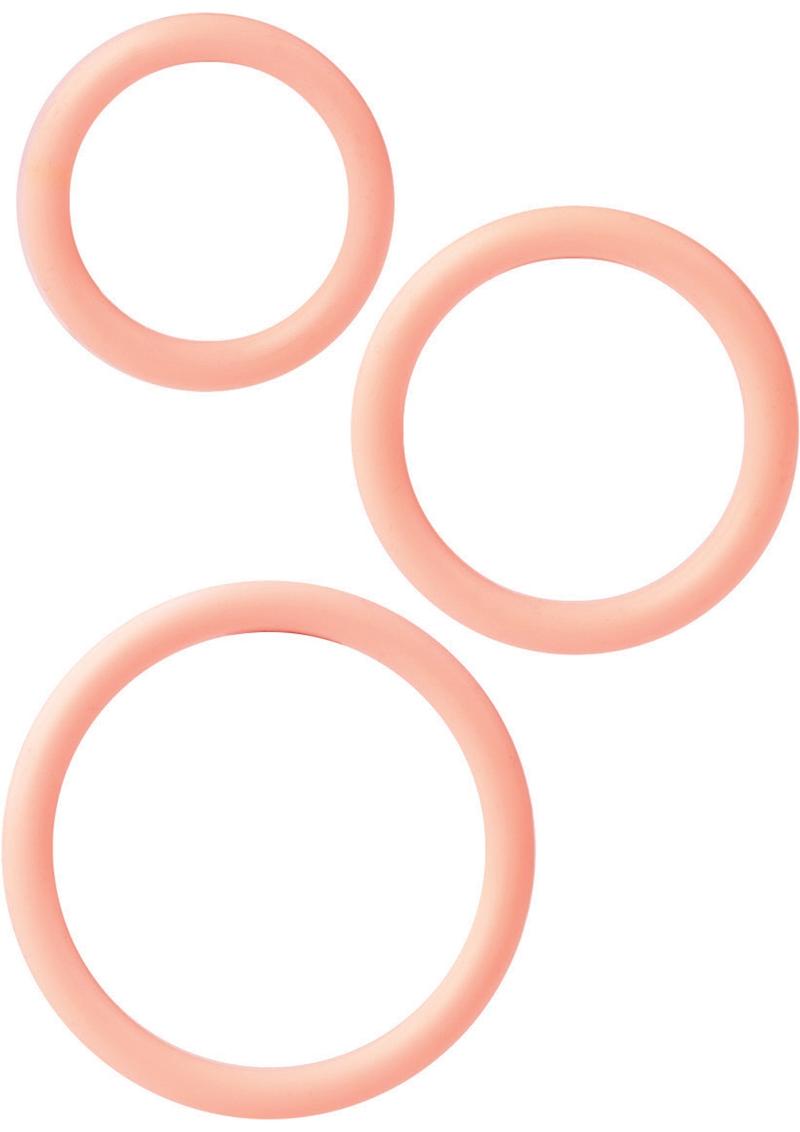 CalExotics Silicone Support Rings Set of 3 Silicone