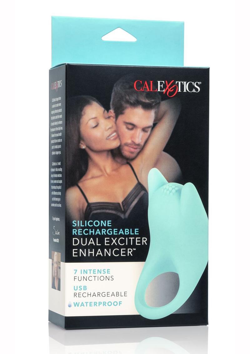 CalExotics Silicone Rechargeable Dual Exciter Enhancer Ring