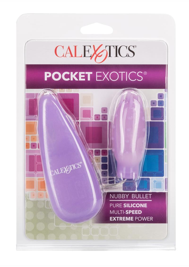 CalExotics Pocket Exotics Multi Speed Nubby Bullet