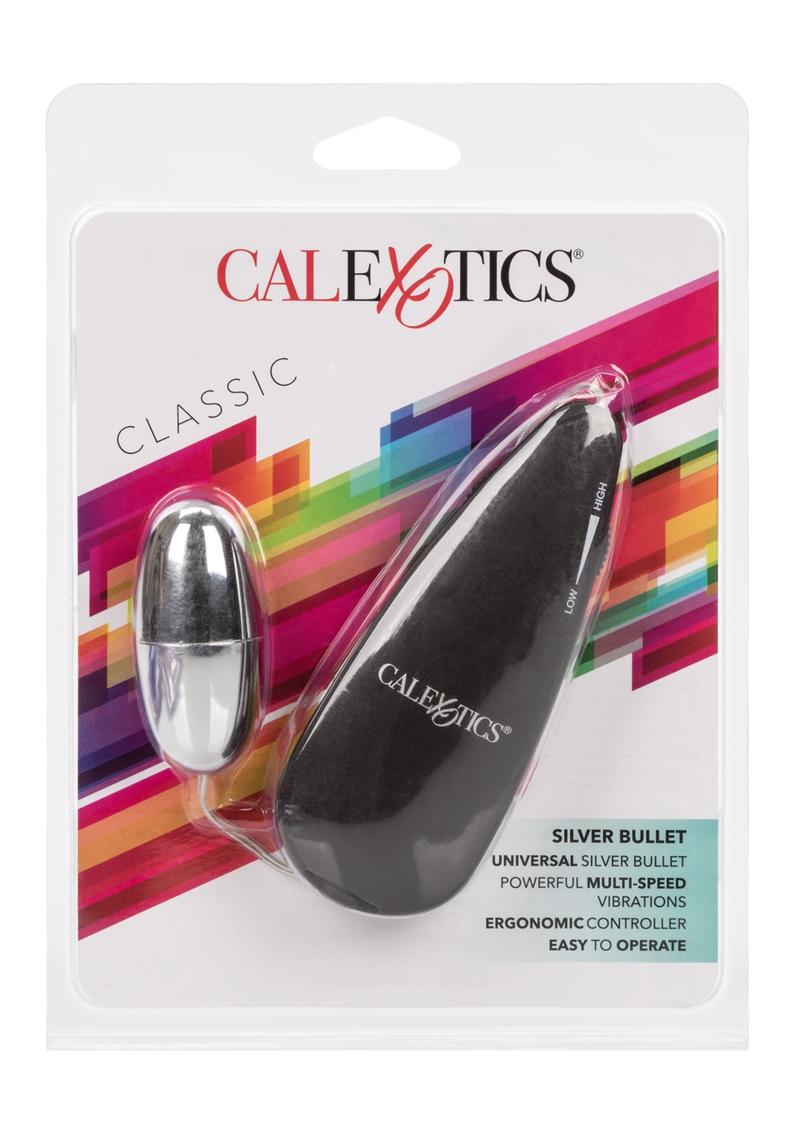 CalExotics Silver Powerful Vibration With Wired Remote Control