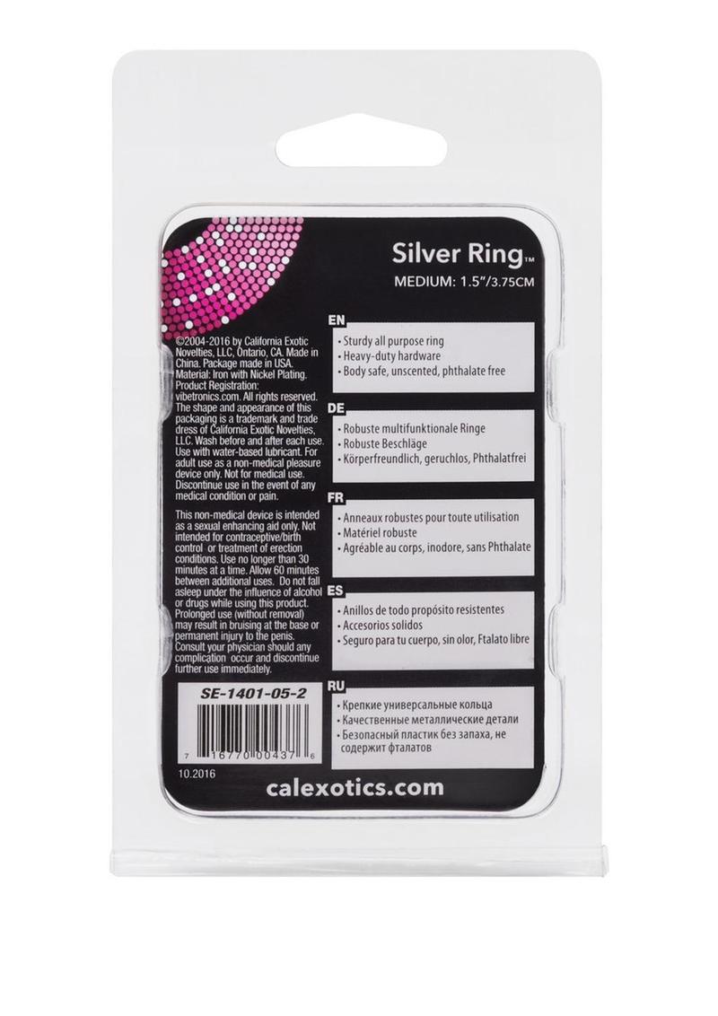 CalExotics Silver Ring Universal Metal