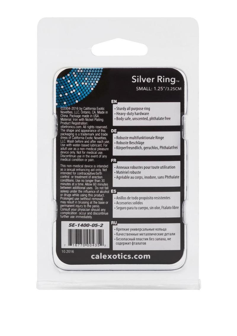 CalExotics Silver Ring Universal Metal