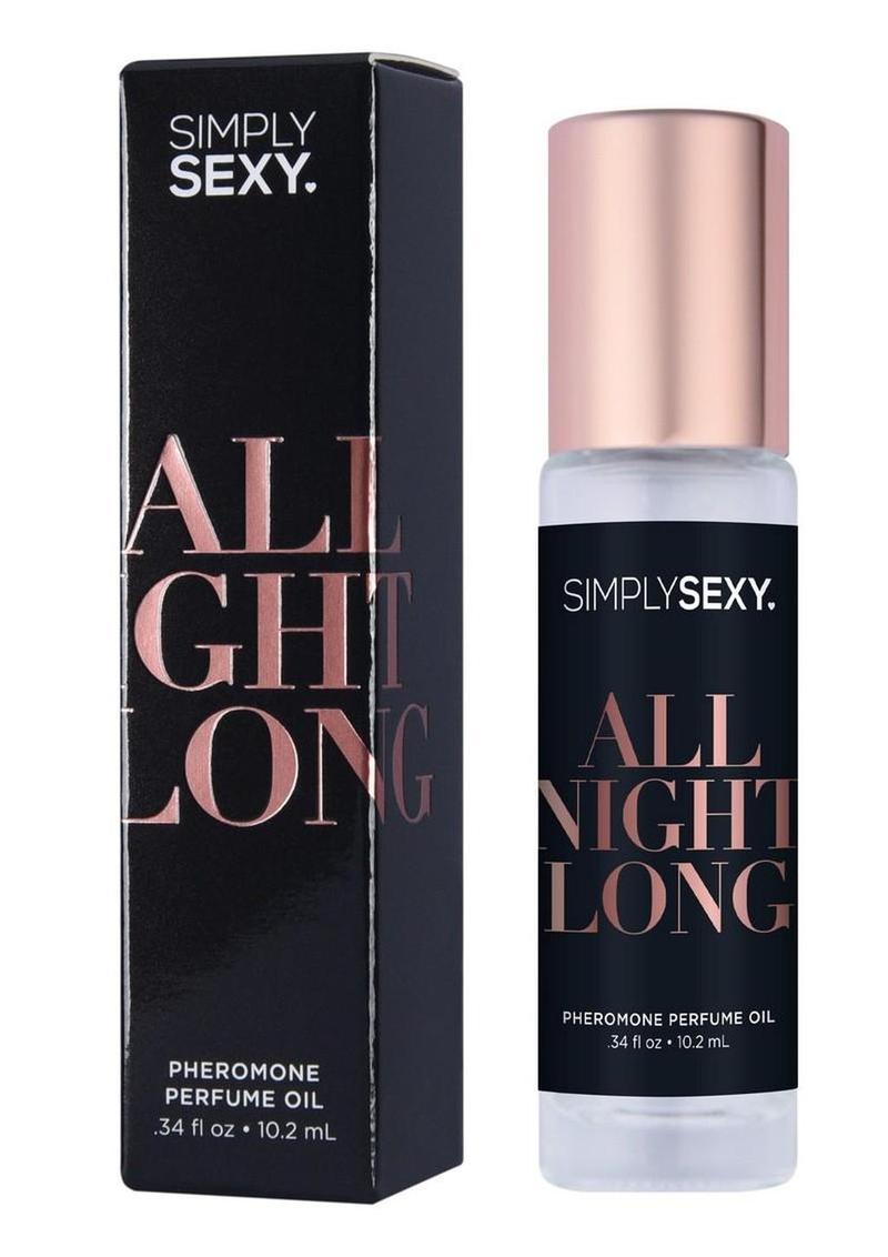Simply Sexy All Night Long Pheromone Perfume Oil Roll-On