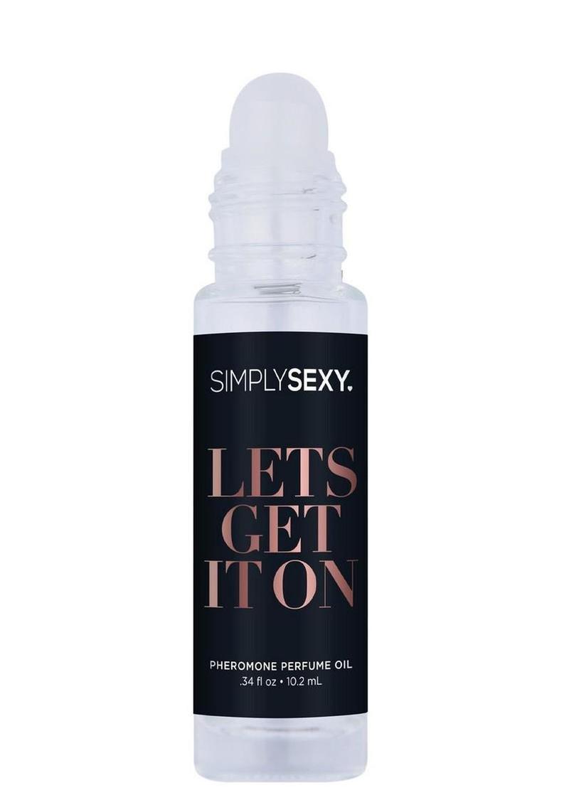 Simply Sexy Pheromone Perfume Oil Let's Get It On Roll-On