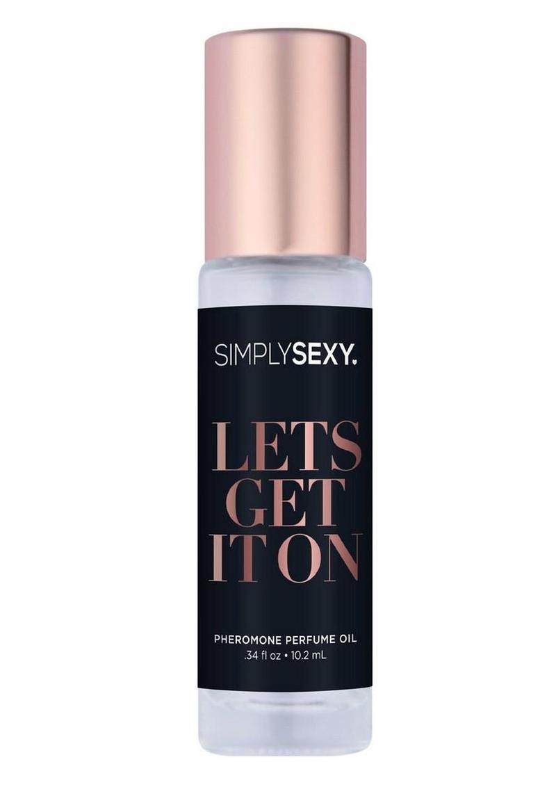 Simply Sexy Pheromone Perfume Oil Let's Get It On Roll-On