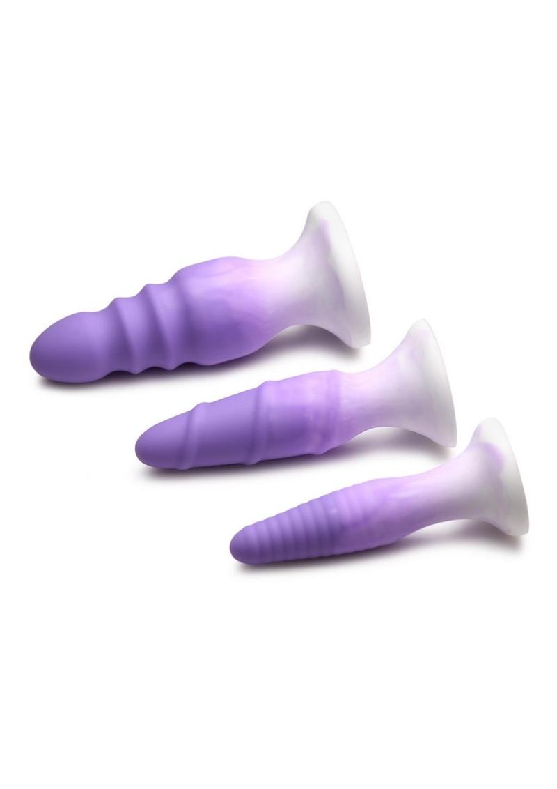 Simply Sweet Silicone Butt Plug 3 Piece Set