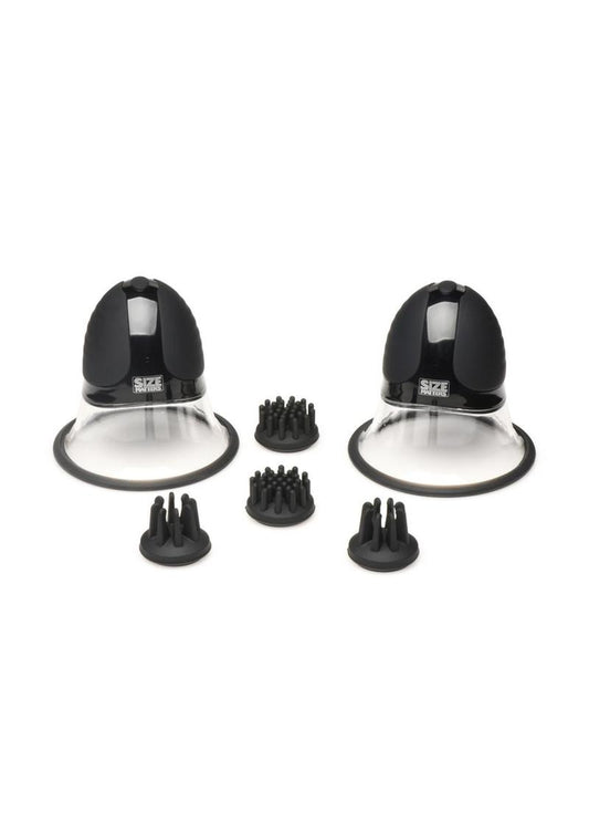 Size Matters 10X Rotating Silicone Nipple Suckers