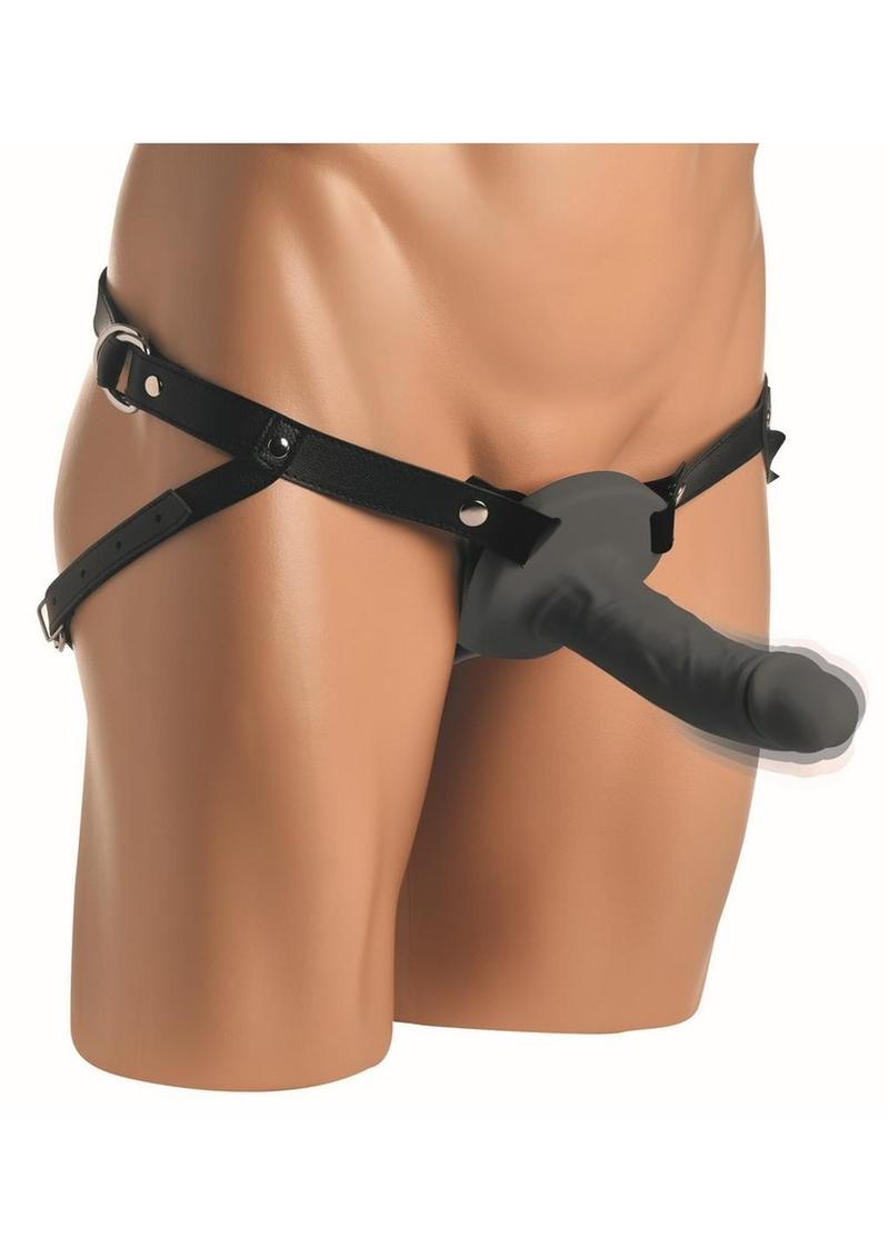 Erection Realistic Vibrating Silicone Penis Sheath